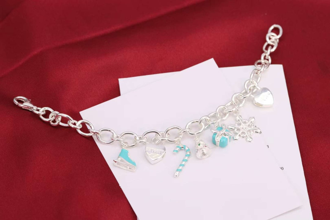 [Regalia Jewels]CHRISTMAS SILVER BRACELET