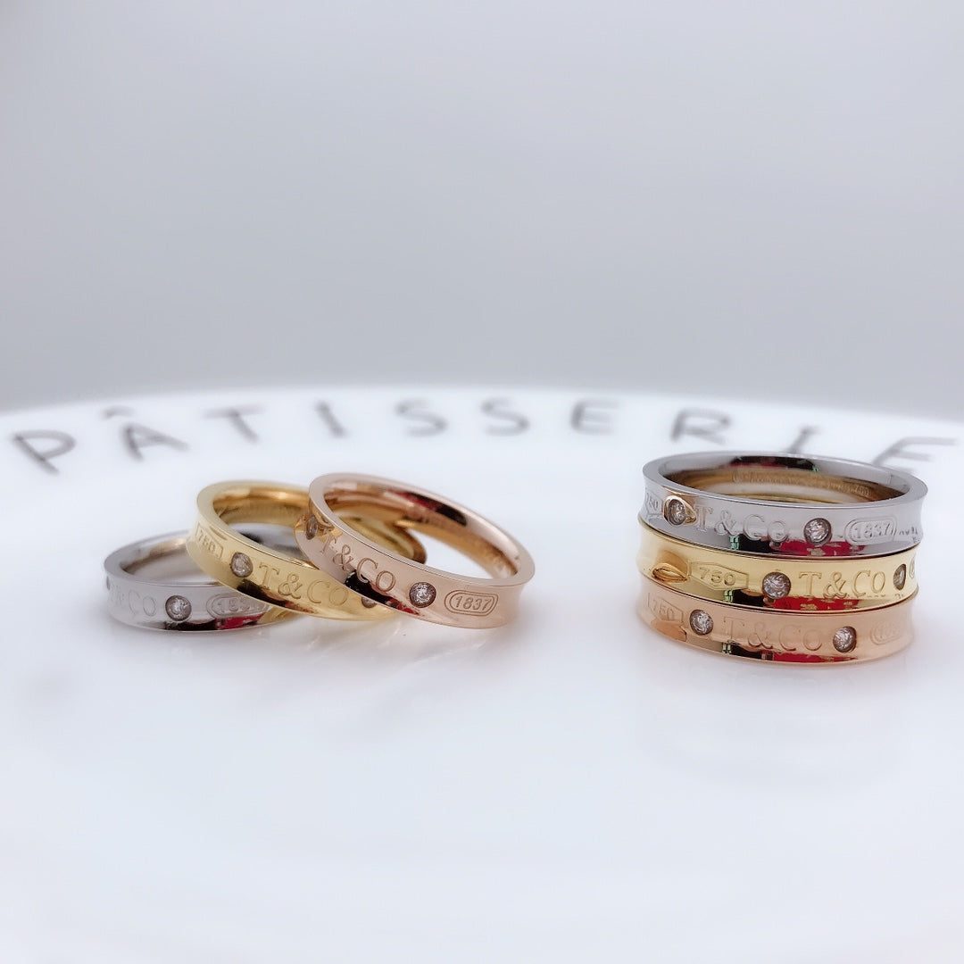 [Regalia Jewels]DOUBLE DIAMOND RING