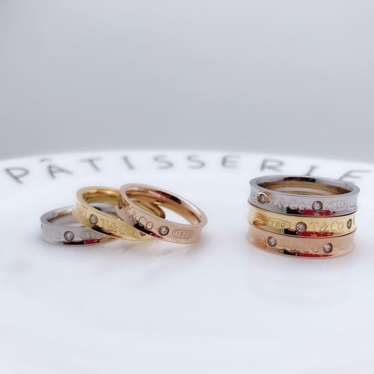 [Regalia Jewels]DOUBLE DIAMOND RING