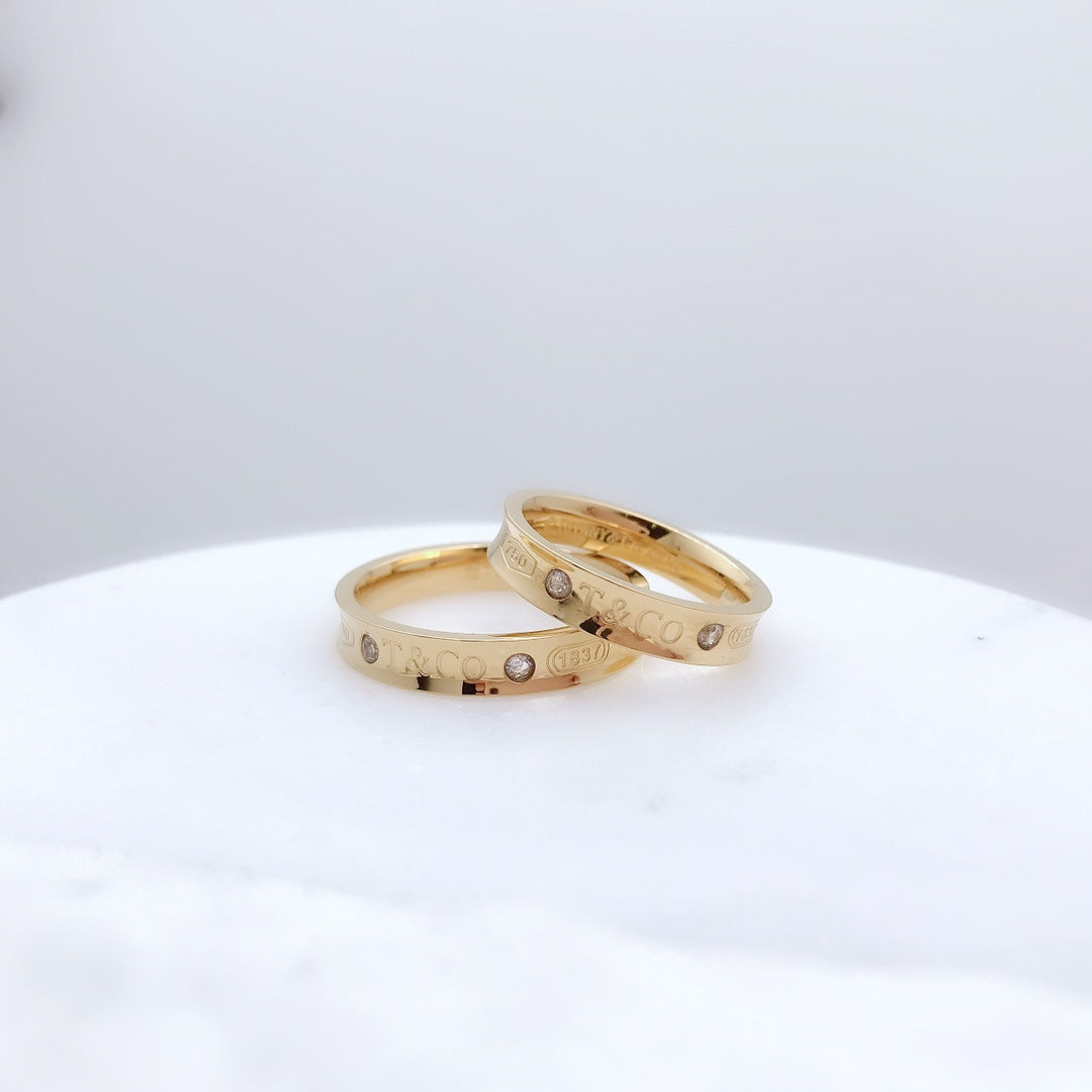 [Regalia Jewels]DOUBLE DIAMOND RING