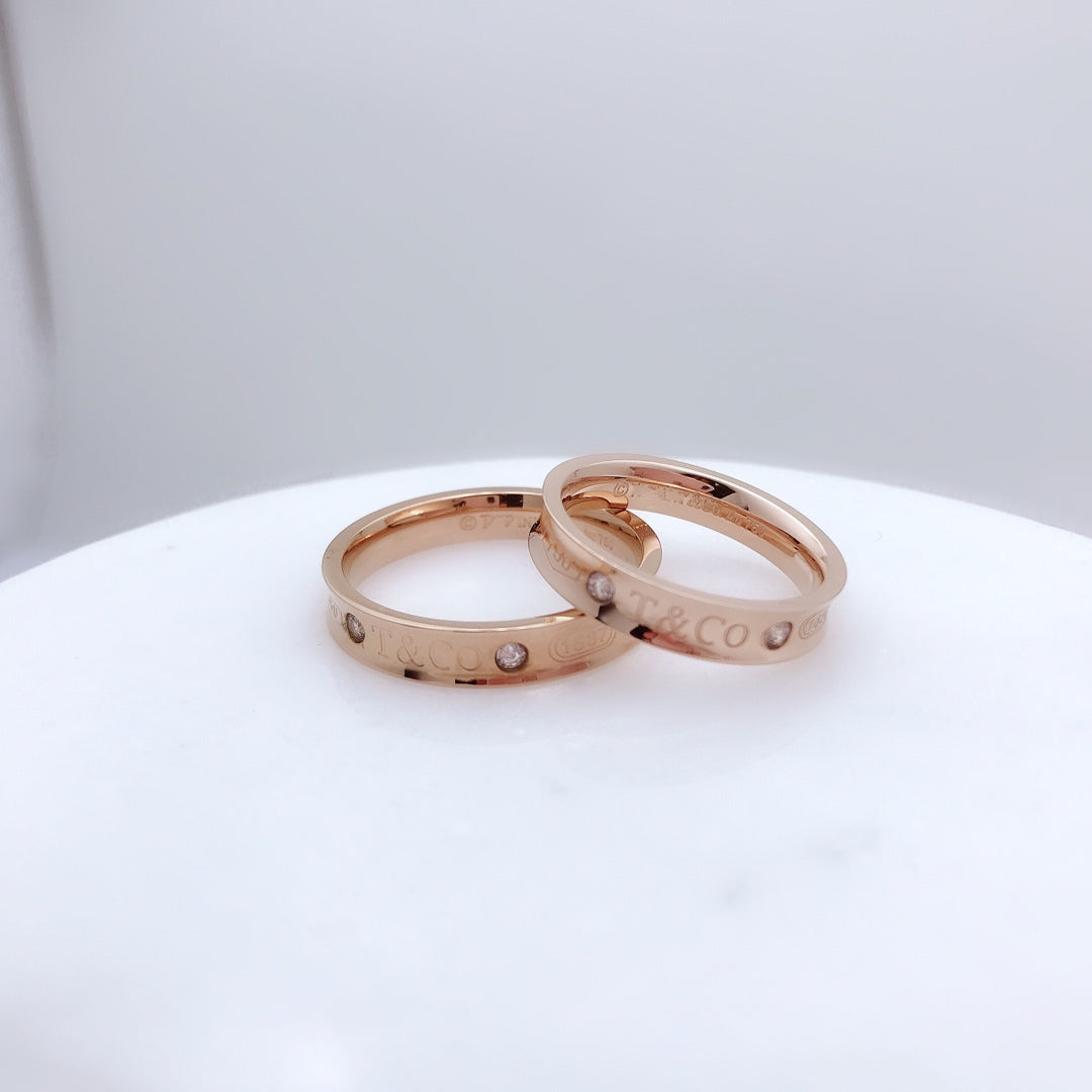 [Regalia Jewels]DOUBLE DIAMOND RING