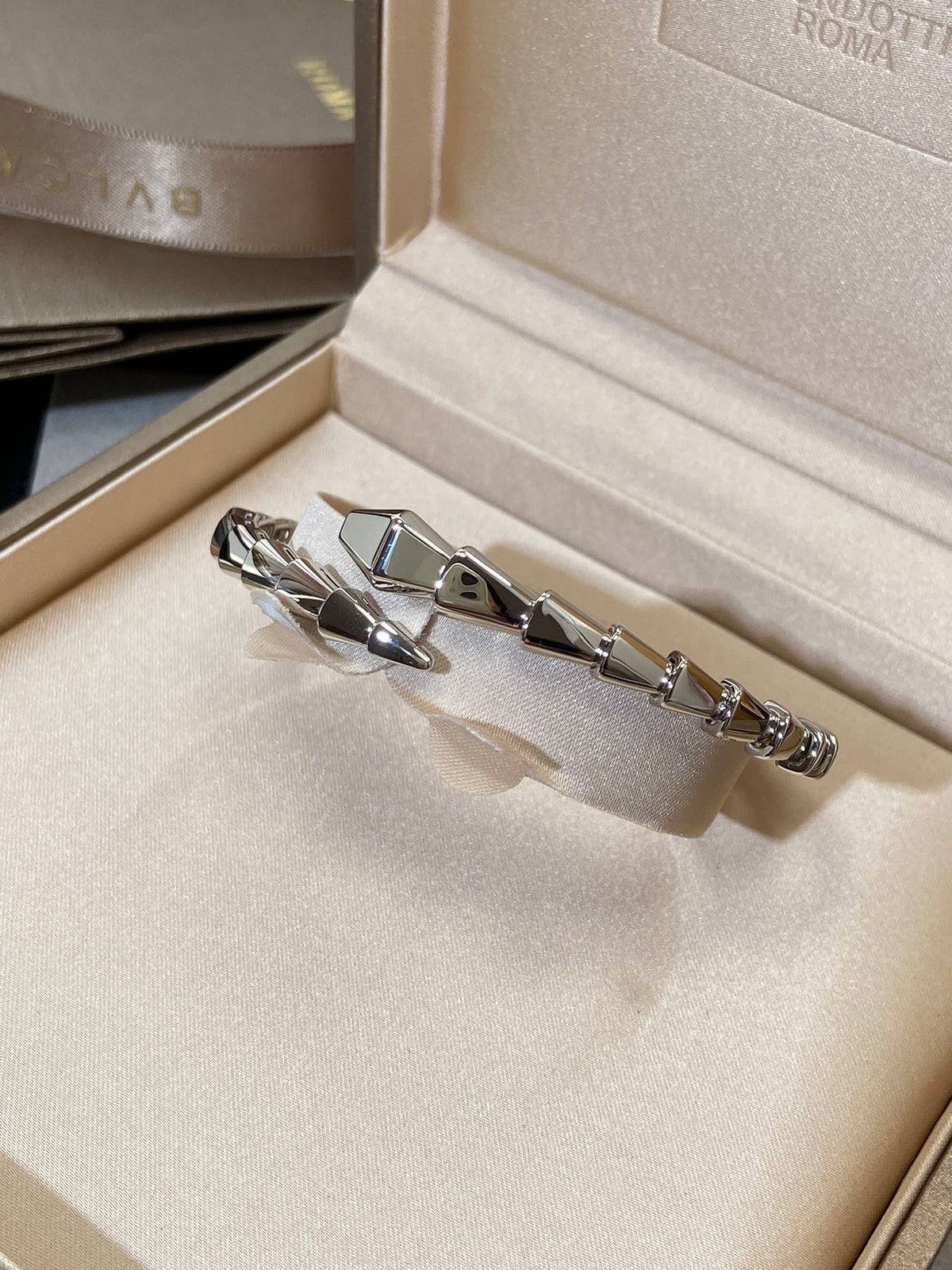 [Regalia Jewelry]SERPENTI VIPER SILVER BRACELET