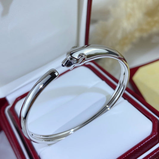 [Regalia Jewelry]PANTHERE SILVER OPEN BRACELET