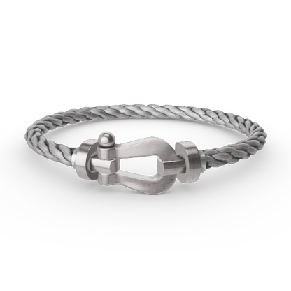 [Regalia Jewelry]FORCE LARGE HORSESHOE NO DIAMOND BRACELET SILVER