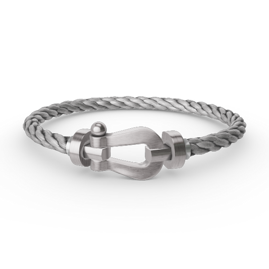 [Regalia Jewelry]FORCE LARGE HORSESHOE NO DIAMOND BRACELET SILVER