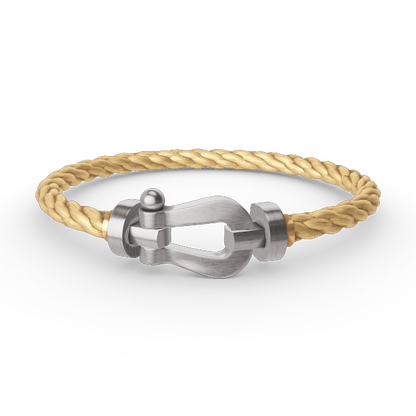 [Regalia Jewelry]FORCE LARGE HORSESHOE NO DIAMOND BRACELET SILVER