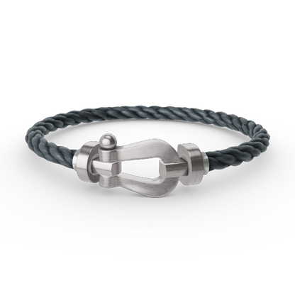 [Regalia Jewelry]FORCE LARGE HORSESHOE NO DIAMOND BRACELET SILVER