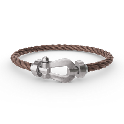 [Regalia Jewelry]FORCE LARGE HORSESHOE NO DIAMOND BRACELET SILVER