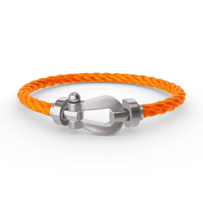 [Regalia Jewelry]FORCE LARGE HORSESHOE NO DIAMOND BRACELET SILVER