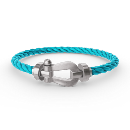 [Regalia Jewelry]FORCE LARGE HORSESHOE NO DIAMOND BRACELET SILVER