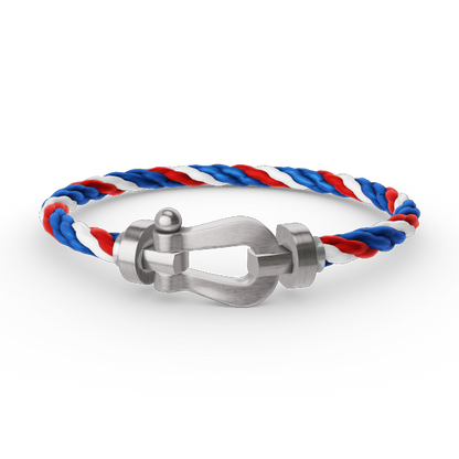[Regalia Jewelry]FORCE LARGE HORSESHOE NO DIAMOND BRACELET SILVER