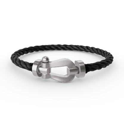 [Regalia Jewelry]FORCE LARGE HORSESHOE NO DIAMOND BRACELET SILVER