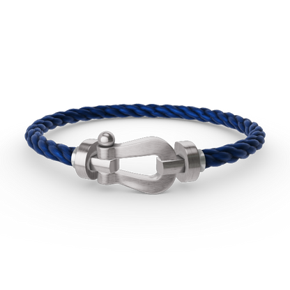 [Regalia Jewelry]FORCE LARGE HORSESHOE NO DIAMOND BRACELET SILVER