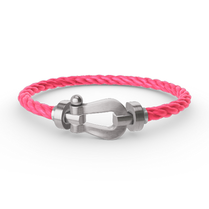 [Regalia Jewelry]FORCE LARGE HORSESHOE NO DIAMOND BRACELET SILVER