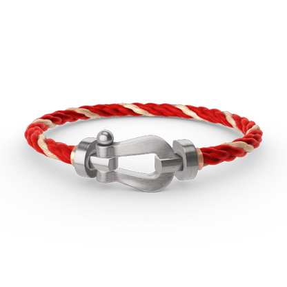 [Regalia Jewelry]FORCE LARGE HORSESHOE NO DIAMOND BRACELET SILVER