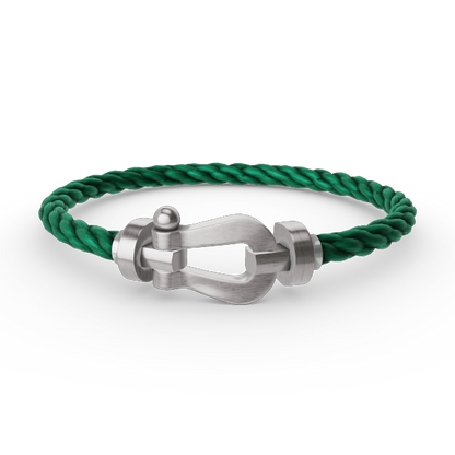 [Regalia Jewelry]FORCE LARGE HORSESHOE NO DIAMOND BRACELET SILVER