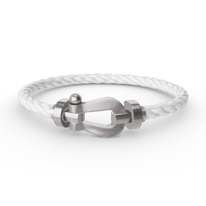 [Regalia Jewelry]FORCE LARGE HORSESHOE NO DIAMOND BRACELET SILVER