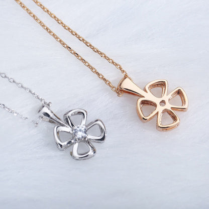 [Regalia Jewelry]FIOREVER NECKLACE DIAMOND CENTER